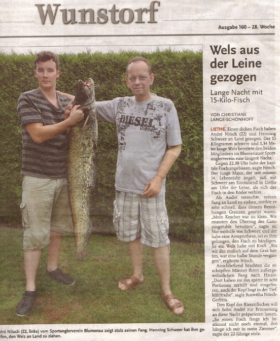 Leine Zeitung 11.07.2012